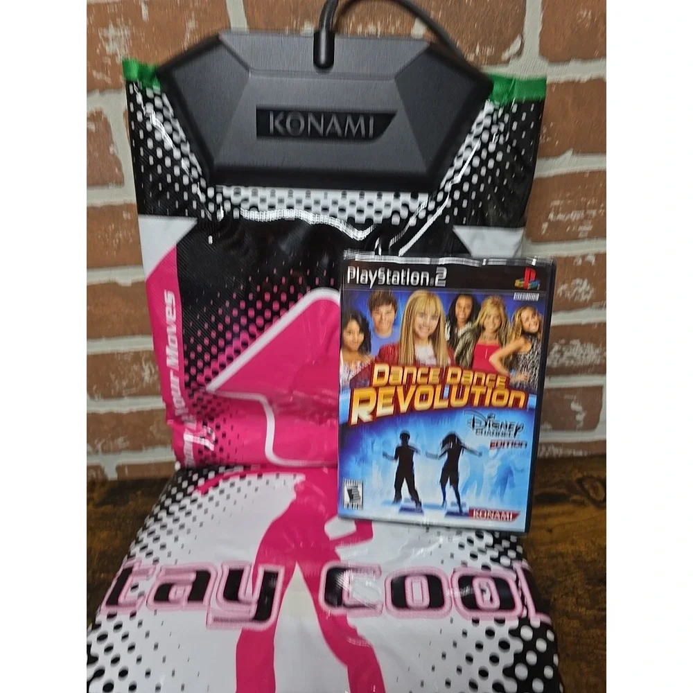 Dance Dance Revolution, DDR Max2 PS2 Game‎ + One PS2 Wired Dance Pad Mat